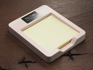 木製のメモ用紙入れ 1832121